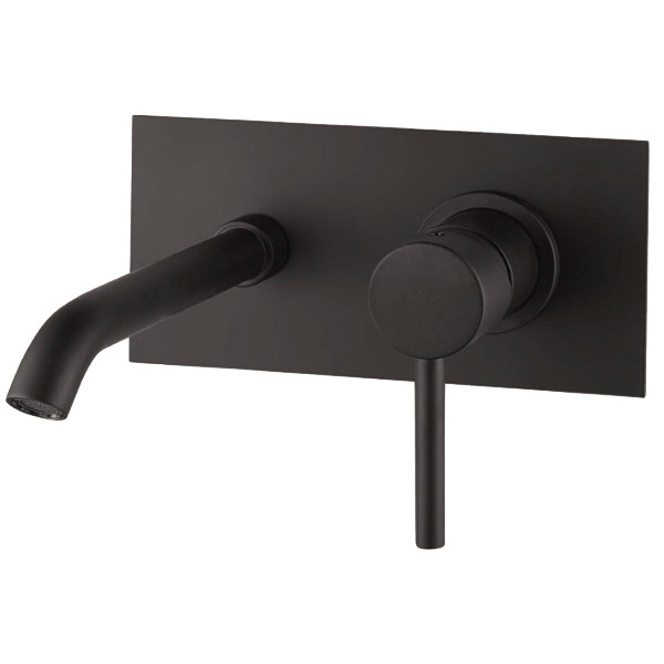 Смеситель для раковины Webert Elio EL830606560 Черный матовый встраиваемый