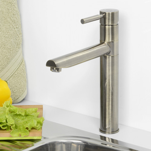 Смеситель для кухни WasserKRAFT A8137 Бронза светлая латунь