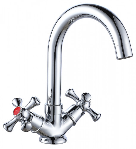 Смеситель для раковины Voda Laguna LGN26 цвет Хром