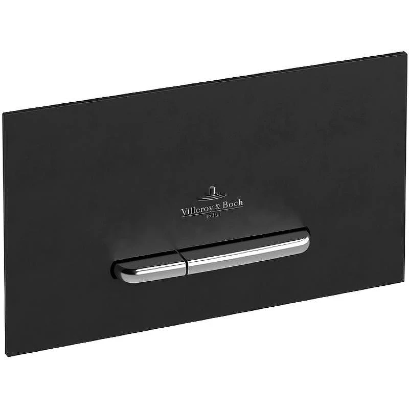 Кнопка смыва для инсталляции Villeroy&Boch ViConnect 922169AN Черная матовая