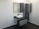 Тумба с раковиной Comforty Эдинбург 75 00004149066 подвесная Бетон светлый МДФ / ЛДСП