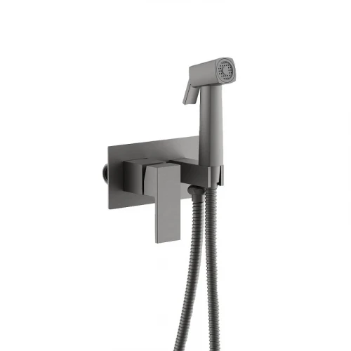 Гигиенический душ со смесителем Belz B808 B55808-3 цвет Оружейная сталь