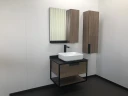 Шкаф полупенал Comforty Кельн 35 00004149530 подвесной Дуб темный МДФ / ЛДСП