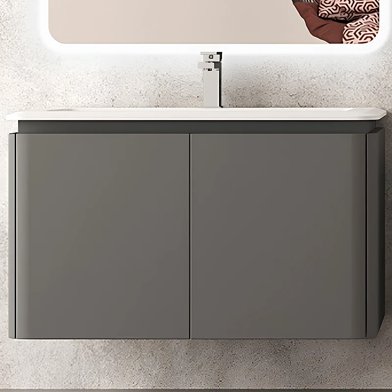 Тумба под раковину Cezares Stylus 94 55229 подвесная Grigio nuvola МДФ / ЛДСП