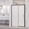 Душевая дверь RGW Passage PA-017 150 350801715-24 профиль Черный стекло матовое-сатинат