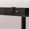 Душевая дверь RGW Passage PA-017 150 350801715-24 профиль Черный стекло матовое-сатинат