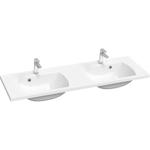 Мебельная раковина Ravak Classic II 130 XJX01113000 двойная Белая