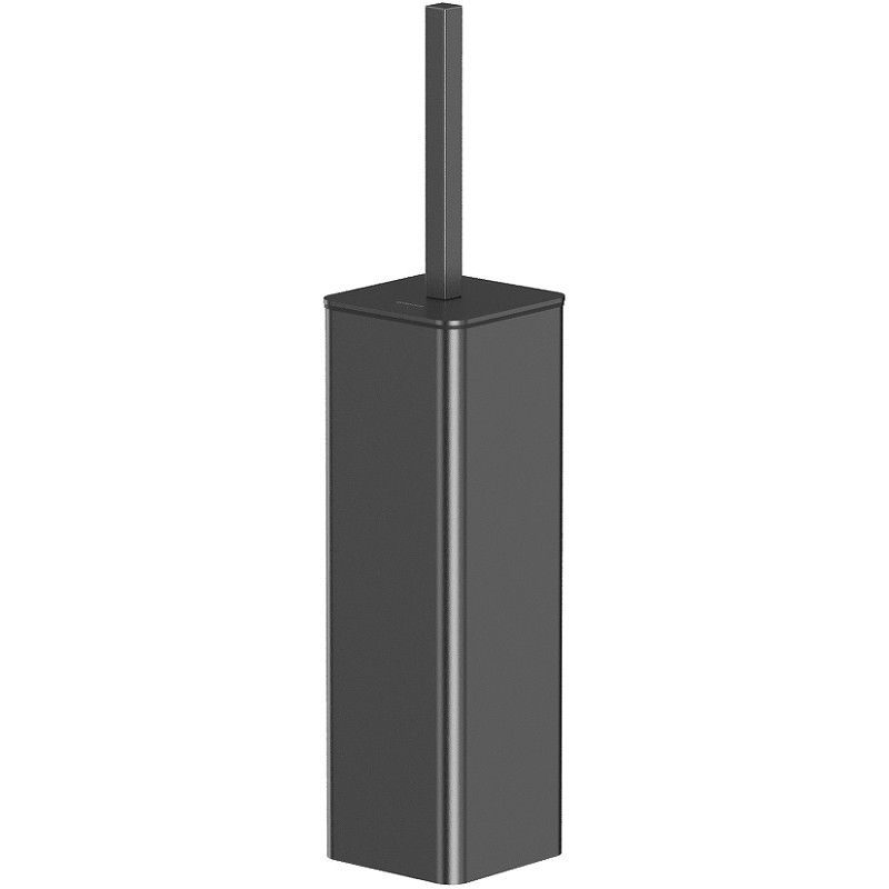 Ершик для унитаза Whitecross Cubo gunmetal CU2474GM Оружейная сталь