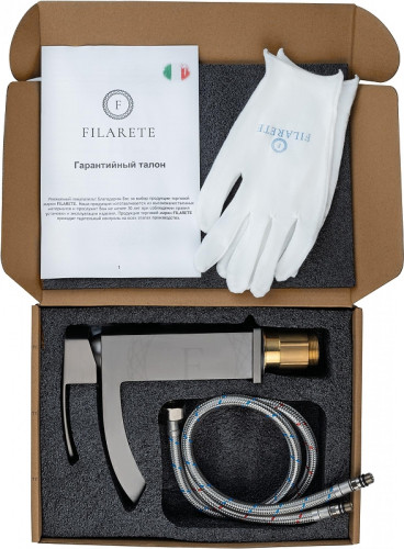 Смеситель для раковины FILARETE Waterfall FL5010BG цвет Графит