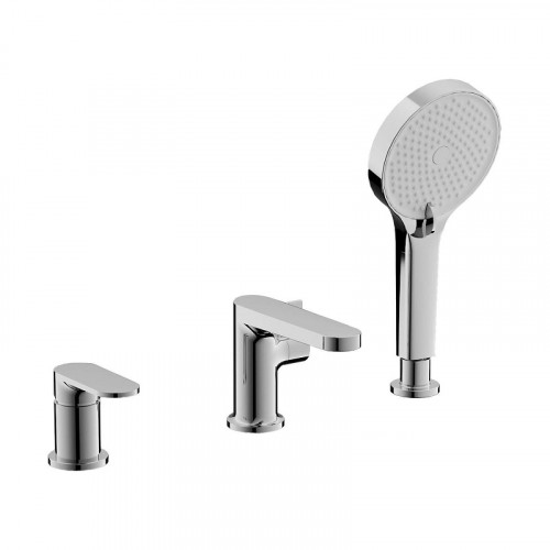 Смеситель на борт ванны Belz B713 B66713 цвет Хром