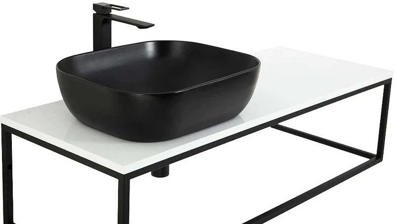 Столешница под раковину BelBagno 120 EK-120-AS-BL-L Bianco Lucido