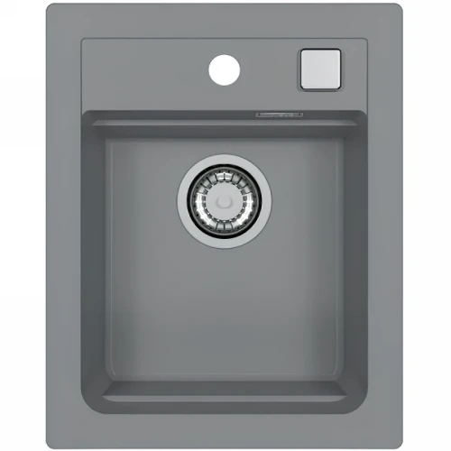 Кухонная мойка Alveus Granital Atrox 10 Concrete G81 400x500 1139770 Бетон искусственный камень (литьевой мрамор) встраиваемая сверху, встраиваемая снизу