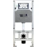 Комплект унитаза с инсталляцией WeltWasser AMBERG 506 ST + JECKENBACH 004 GL-WT + AMBERG RD-WT 10000006890 цвет Белый глянцевый с сиденьем Микролифт и клавишей смыва цвет Белый