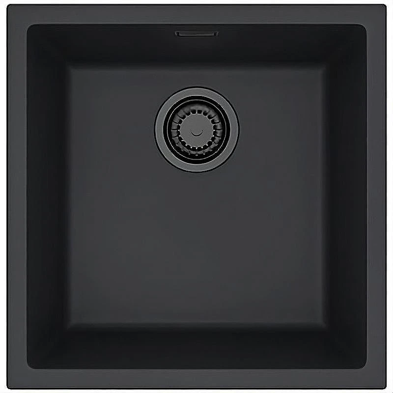 Кухонная мойка Alveus Granital Omni 20 Deep Black G90 BE 450x450x198 1150050 Черная матовая