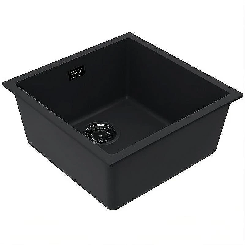 Кухонная мойка Alveus Granital Omni 20 Deep Black G90 BE 450x450x198 1150050 Черная матовая