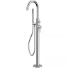 Смеситель для ванны Whitecross Y brushed nickel Y1233NIB Брашированный никель латунь на пол