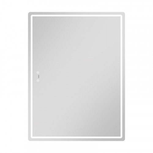 Зеркальный шкаф Vigo Geometry Step 60 301 с подсветкой цвет Белый