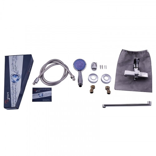 Смеситель для ванны Plstart PD22015 универсальный цвет Хром