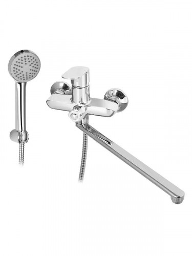 Смеситель для ванны Wisent WP22202 универсальный цвет Хром