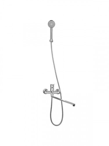 Смеситель для ванны Wisent WP22202 универсальный цвет Хром