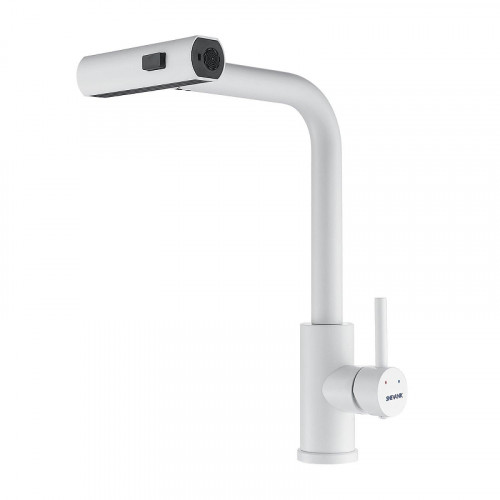 Смеситель для кухни Shevanik S263C цвет Белый