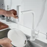 Смеситель для кухни Shevanik S263C цвет Белый