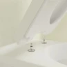Комплект унитаза Villeroy&Boch O Novo 5660H101 с инсталляцией Tece Profil 9400412 с сиденьем Микролифт и клавишей смыва Хром глянцевый