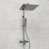 Душевая система WasserKRAFT A199.119.103.087.CH Thermo с термостатом Хром латунь на стену