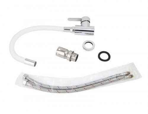 Смеситель для кухни Viko V-4434 цвет Хром Белый