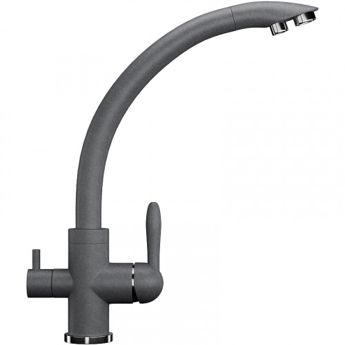 Смеситель для кухни Ulgran Classic U-017-342 Графит латунь