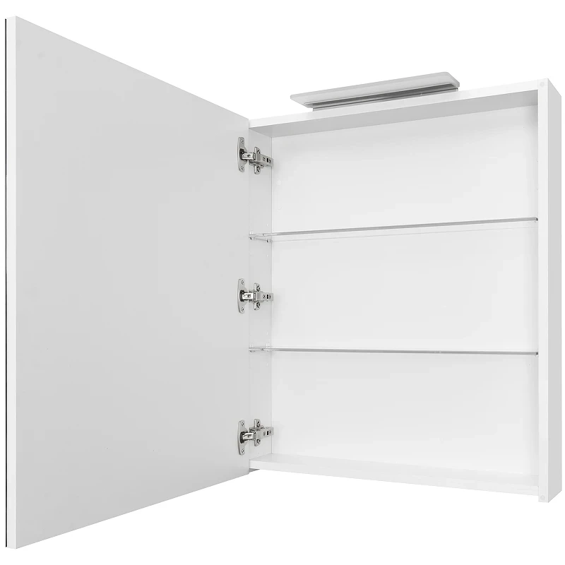 Зеркальный шкаф Roca Oleta 60 L A857645501 с подсветкой Белый матовый