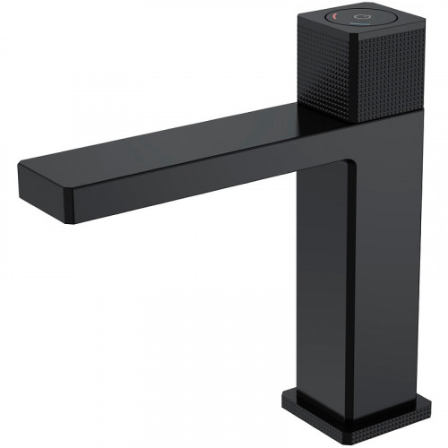 Смеситель для раковины Boheme Quad 159-B Черный матовый латунь