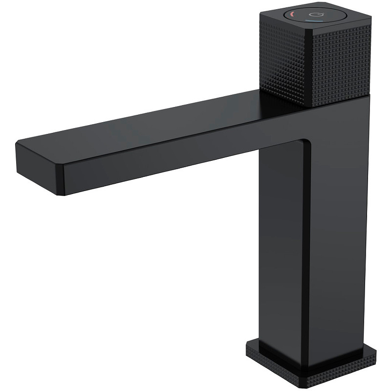 Смеситель для раковины Boheme Quad 159-B Черный матовый латунь