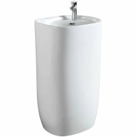 Раковина Vincea 50 VBS-2P202 Белая фарфор напольный