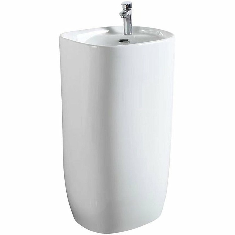 Раковина Vincea 50 VBS-2P202 Белая фарфор напольный