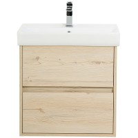 Тумба под раковину BelBagno Neon 60 NEON-600-2C-SO-PB подвесная Pino Bianco МДФ / ЛДСП