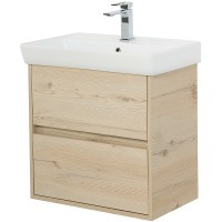 Тумба под раковину BelBagno Neon 60 NEON-600-2C-SO-PB подвесная Pino Bianco МДФ / ЛДСП