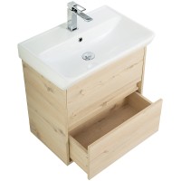 Тумба под раковину BelBagno Neon 60 NEON-600-2C-SO-PB подвесная Pino Bianco МДФ / ЛДСП
