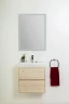 Тумба под раковину BelBagno Neon 60 NEON-600-2C-SO-PB подвесная Pino Bianco МДФ / ЛДСП