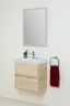 Тумба под раковину BelBagno Neon 60 NEON-600-2C-SO-PB подвесная Pino Bianco МДФ / ЛДСП