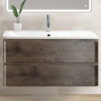Тумба под раковину BelBagno ALBANO-800-2C-SO-RNG подвесная Robere Nature Grigio МДФ / ЛДСП