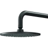 Верхний душ AM.PM Gem F0590022 Черный матовый латунь на стену