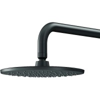 Верхний душ AM.PM Gem F0590022 Черный матовый латунь на стену