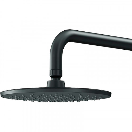 Верхний душ AM.PM Gem F0590022 Черный матовый латунь на стену