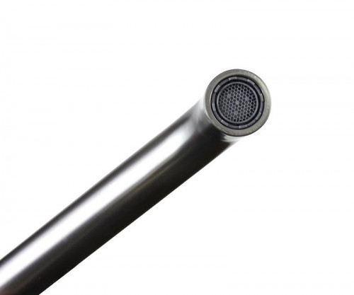 Смеситель для раковины Bronze de Luxe OMG! 9007GM-G цвет Графит матовый Зеленый