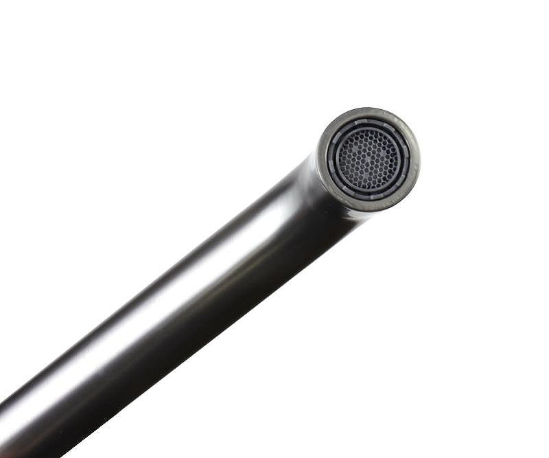 Смеситель для раковины Bronze de Luxe OMG! 9007GM-G цвет Графит матовый Зеленый