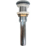 Донный клапан Comforty DK-01 MH 00-00007641 click-clack Светло серый матовый
