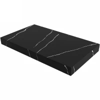 Столешница под раковину Boheme Armadi Art Flat 80 869-080-NM Черный мрамор искусственный камень (литьевой мрамор)