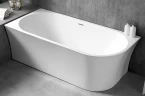Акриловая ванна Abber 150x78 AB9257-1.5 L без гидромассажа
