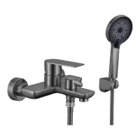 Смеситель для ванны Fmark FS8803Q цвет Графит